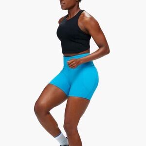 Hoka Women's Blue Bike Shorts